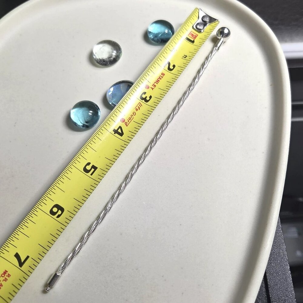 Authentic Pandora Round Clasp Twisted Snake Chain… - image 3